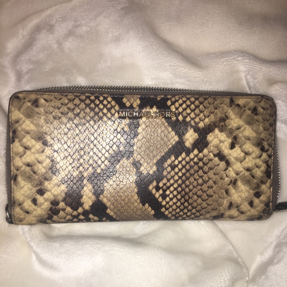 Michael Kors Snakeskin Wallet